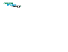 Tablet Screenshot of envirowatertanks.com.au